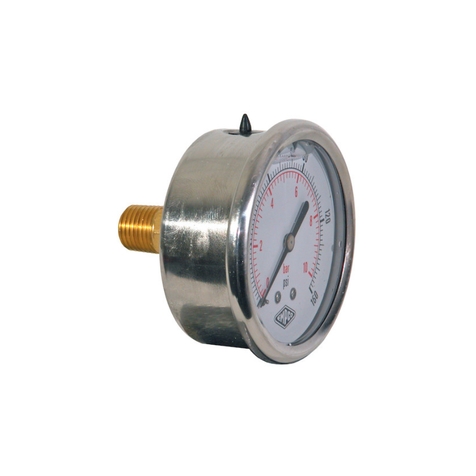 Back Mounted Pressure Gauges
