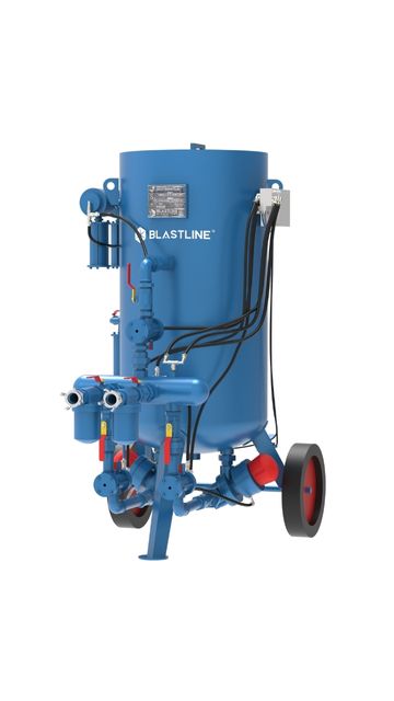 300 Ltr Electric Double Chamber Blast Machine